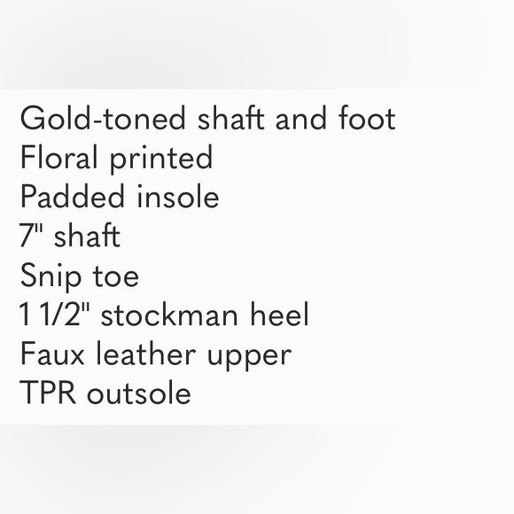 Roper Ingrid Floral Western booties - Picture 2 of 7